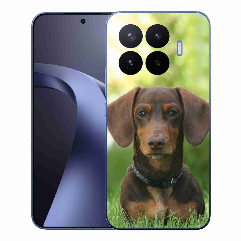 Gélový kryt mmCase na Xiaomi 17T Pro - hnedý jazvečík