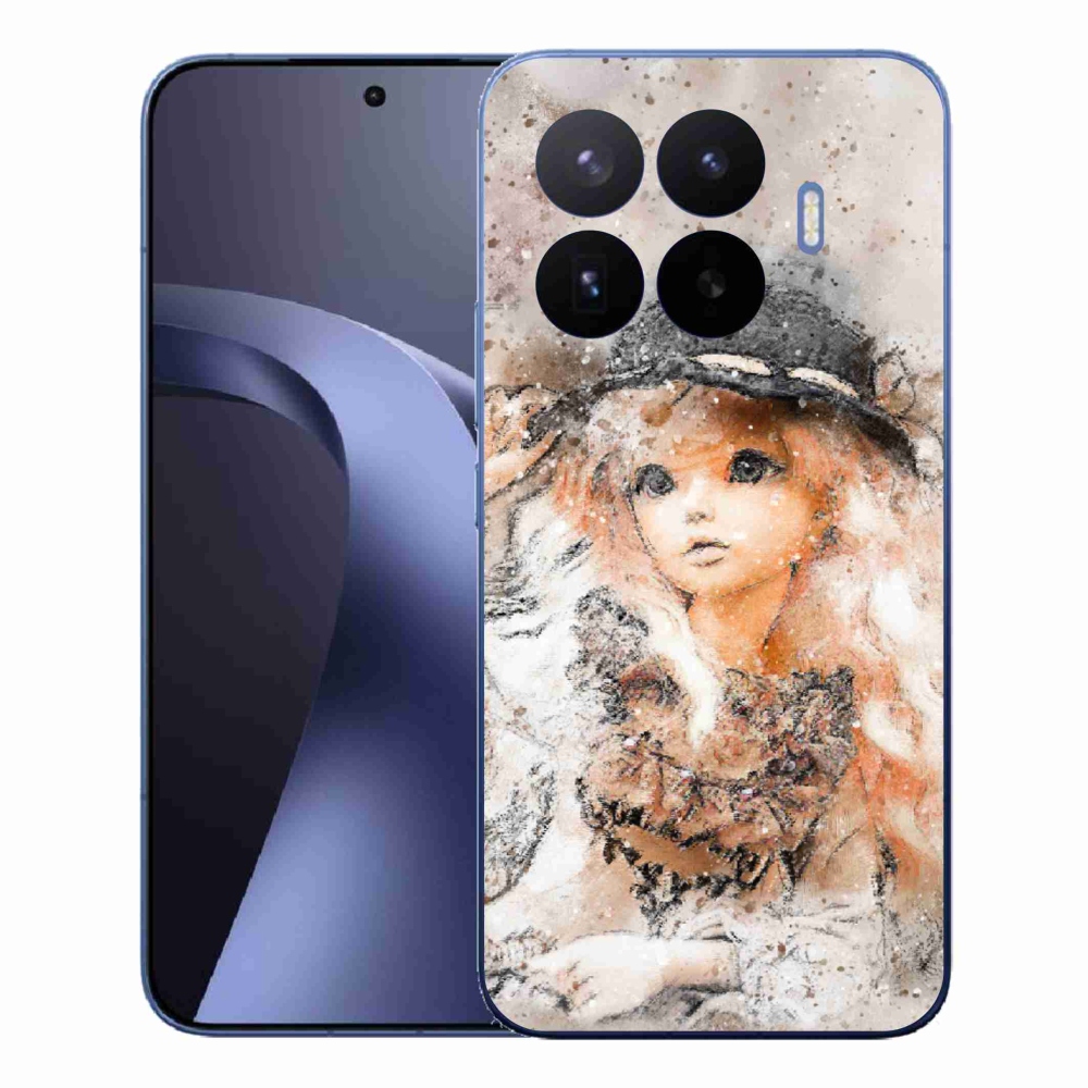 Gélový kryt mmCase na Xiaomi 17T Pro - dievčatko s klobúkom