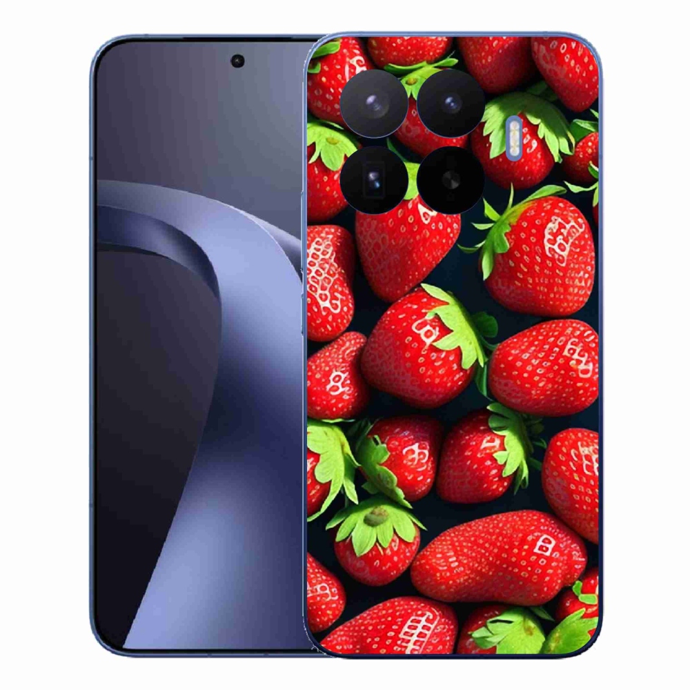 Gélový kryt mmCase na Xiaomi 17T Pro - jahody