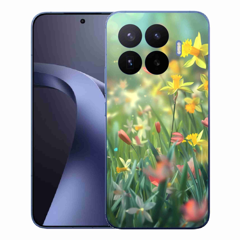 Gélový kryt mmCase na Xiaomi 17T Pro - jarné kvety