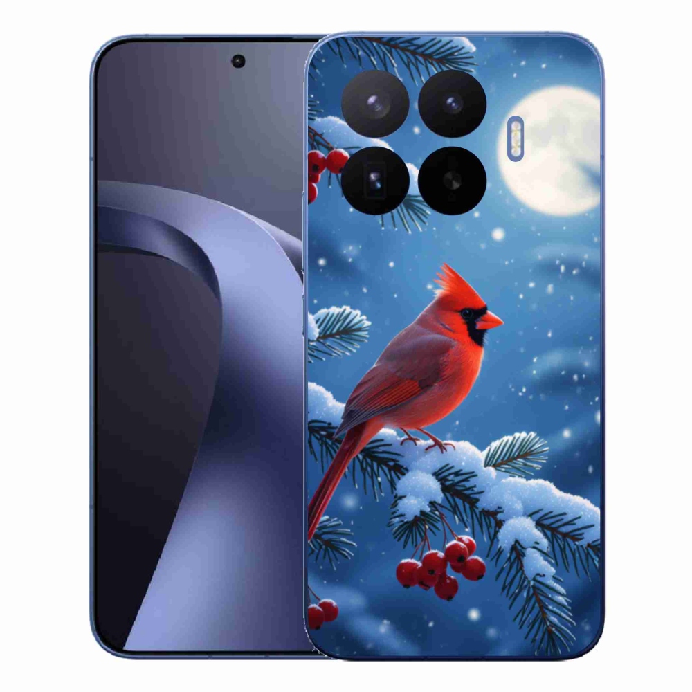 Gélový kryt mmCase na Xiaomi 17T Pro - kardinál červený