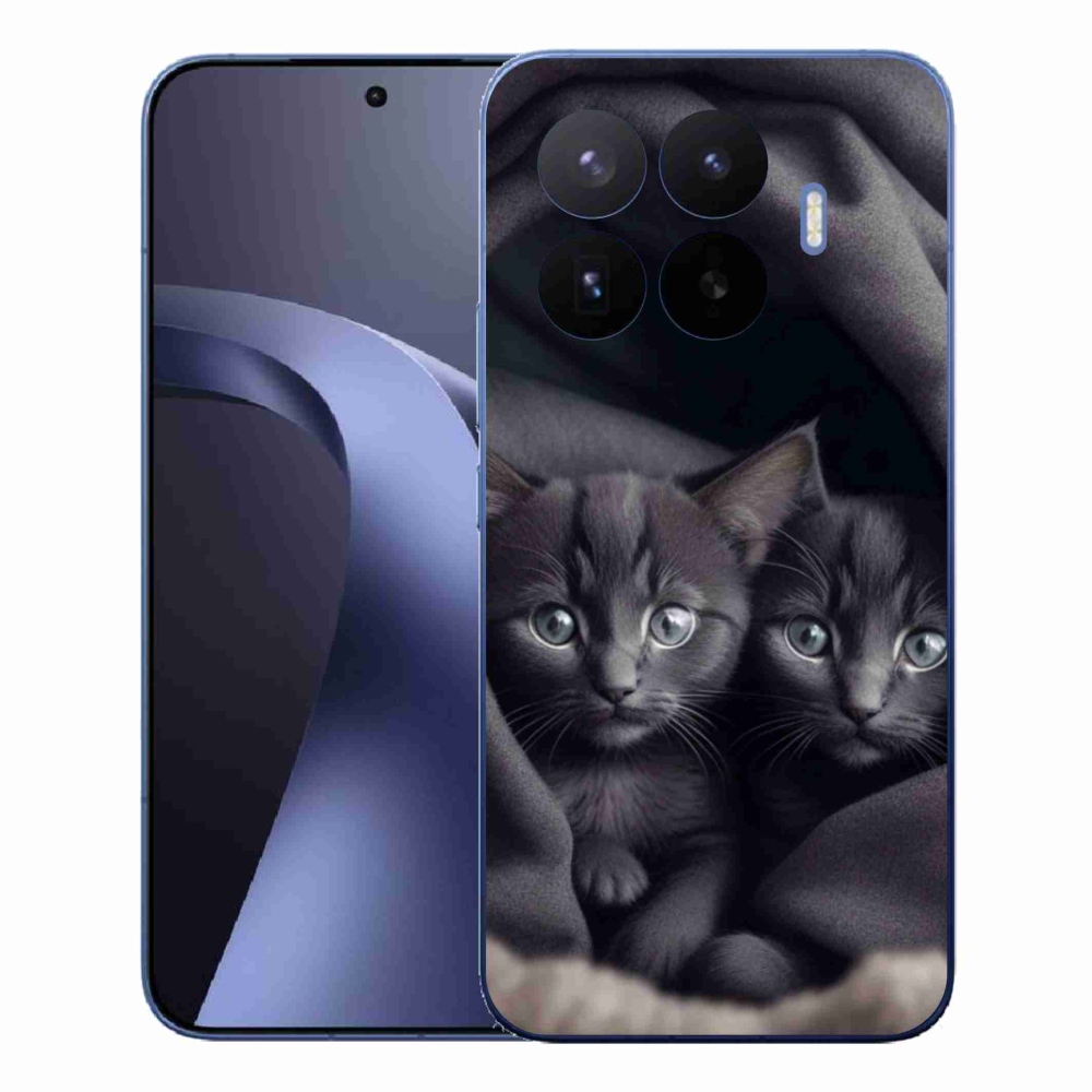 Gélový kryt mmCase na Xiaomi 17T Pro - mačacie duo