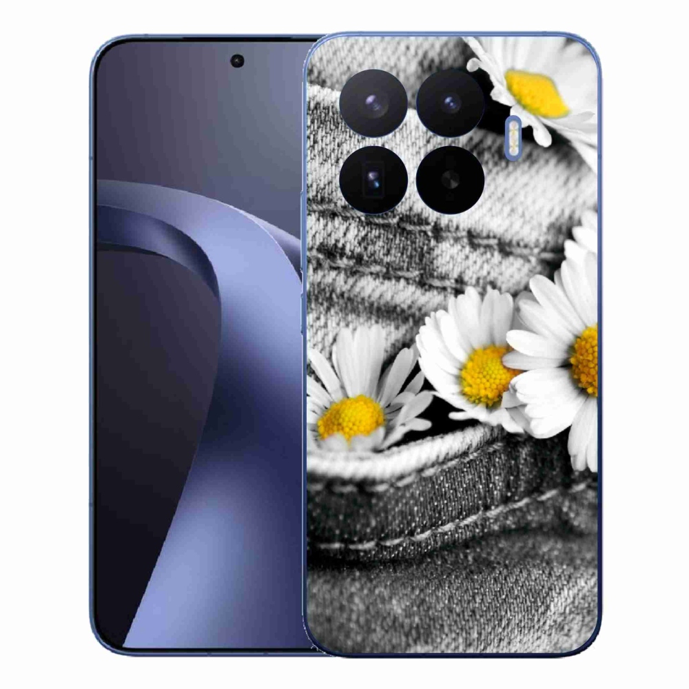 Gélový kryt mmCase na Xiaomi 17T Pro - margaréty