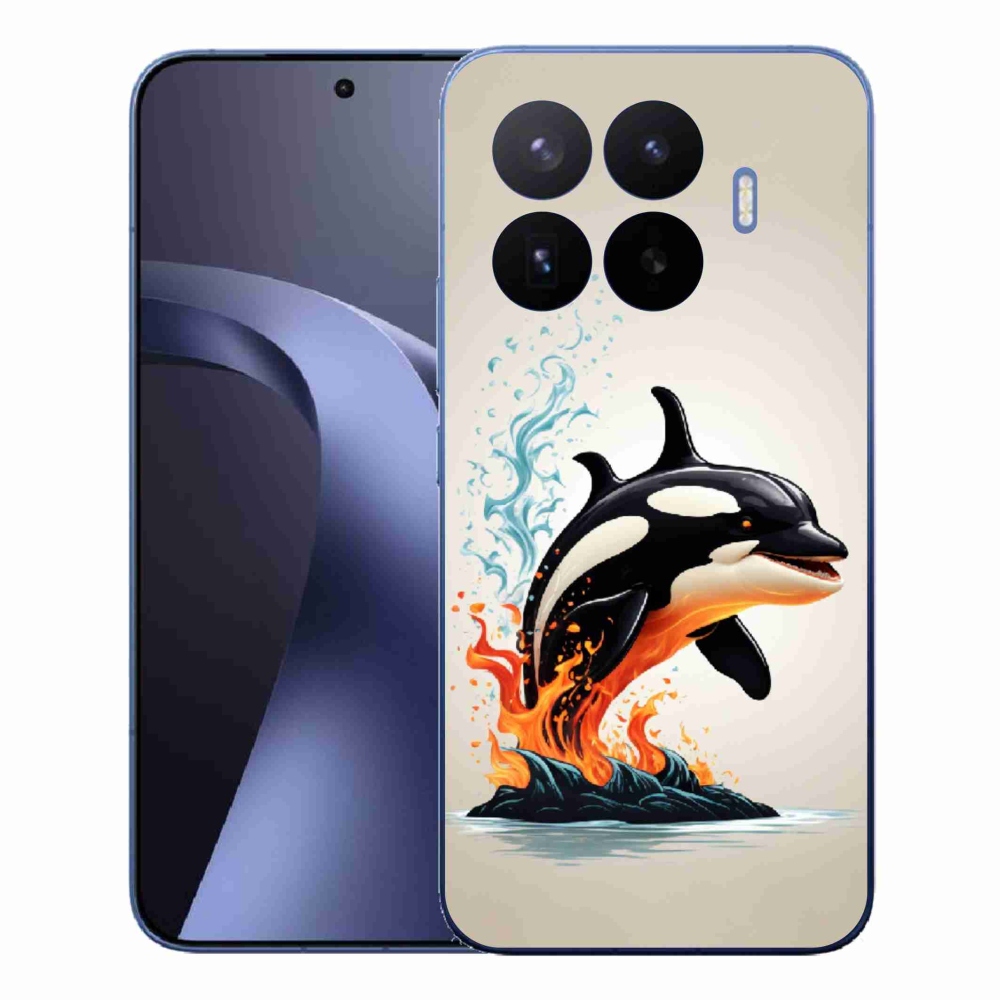 Gélový kryt mmCase na Xiaomi 17T Pro - kosatka