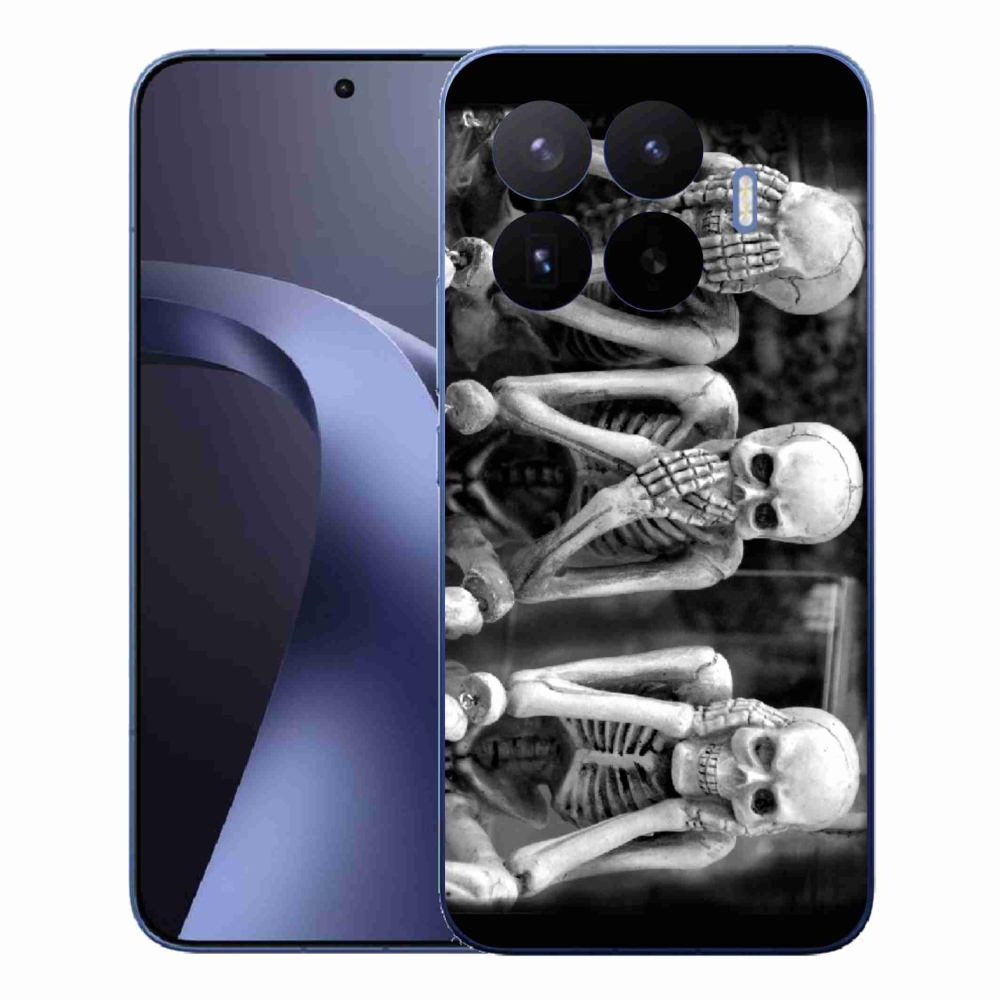 Gélový kryt mmCase na Xiaomi 17T Pro - kostlivci