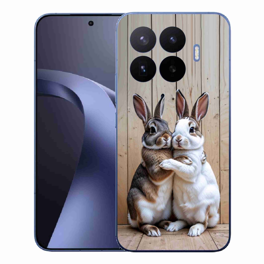 Gélový kryt mmCase na Xiaomi 17T Pro - králičie pár
