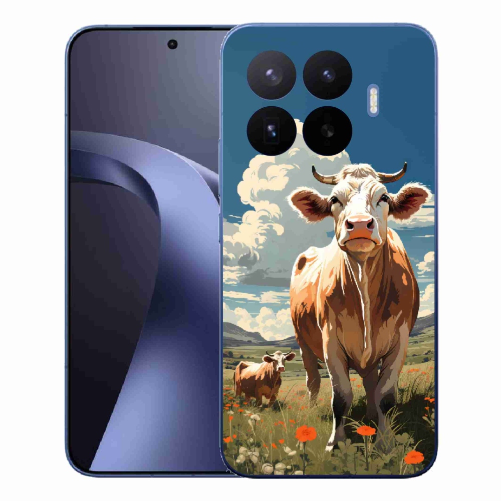 Gélový kryt mmCase na Xiaomi 17T Pro - kravy na lúke