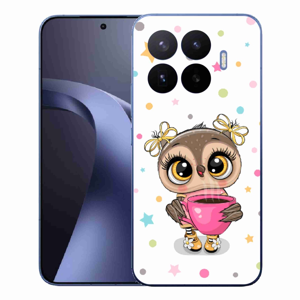 Gélový kryt mmCase na Xiaomi 17T Pro - kreslená sovička