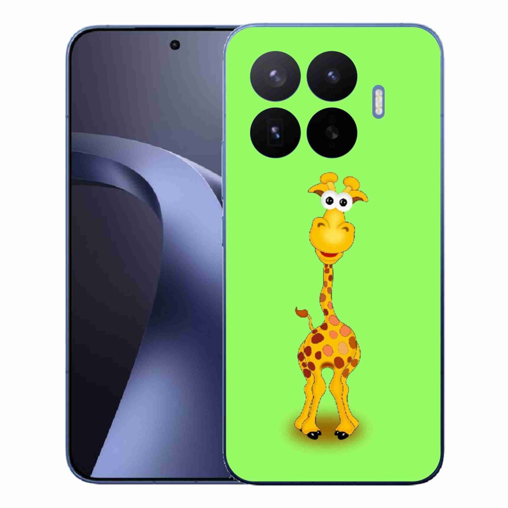 Gélový kryt mmCase na Xiaomi 17T Pro - kreslená žirafa