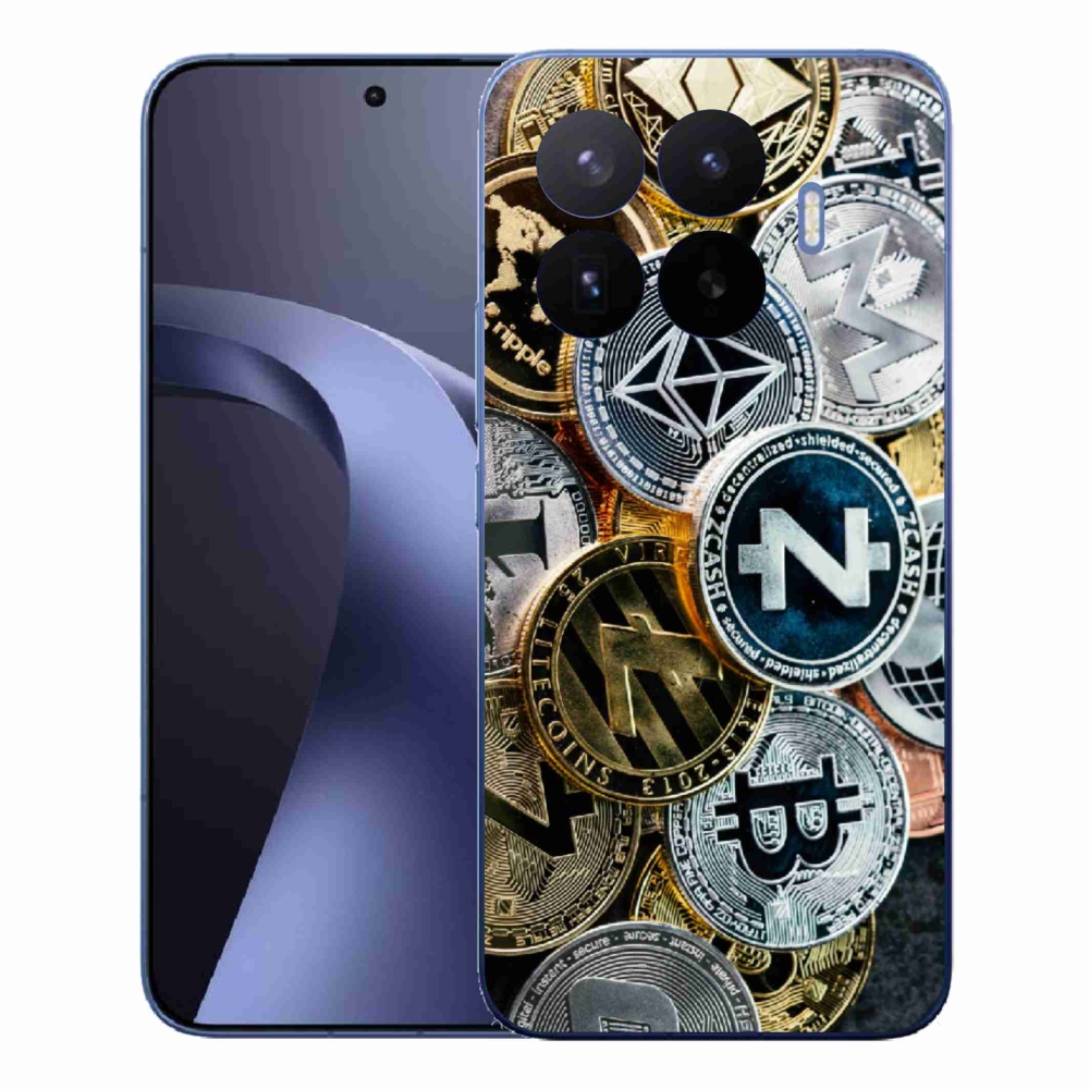 Gélový kryt mmCase na Xiaomi 17T Pro - kryptomeny