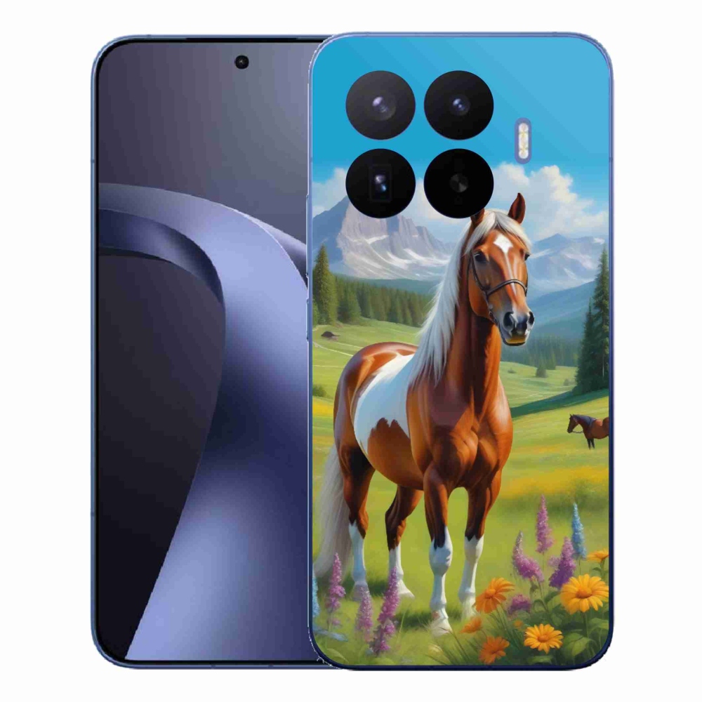 Gélový kryt mmCase na Xiaomi 17T Pro - kôň na lúke