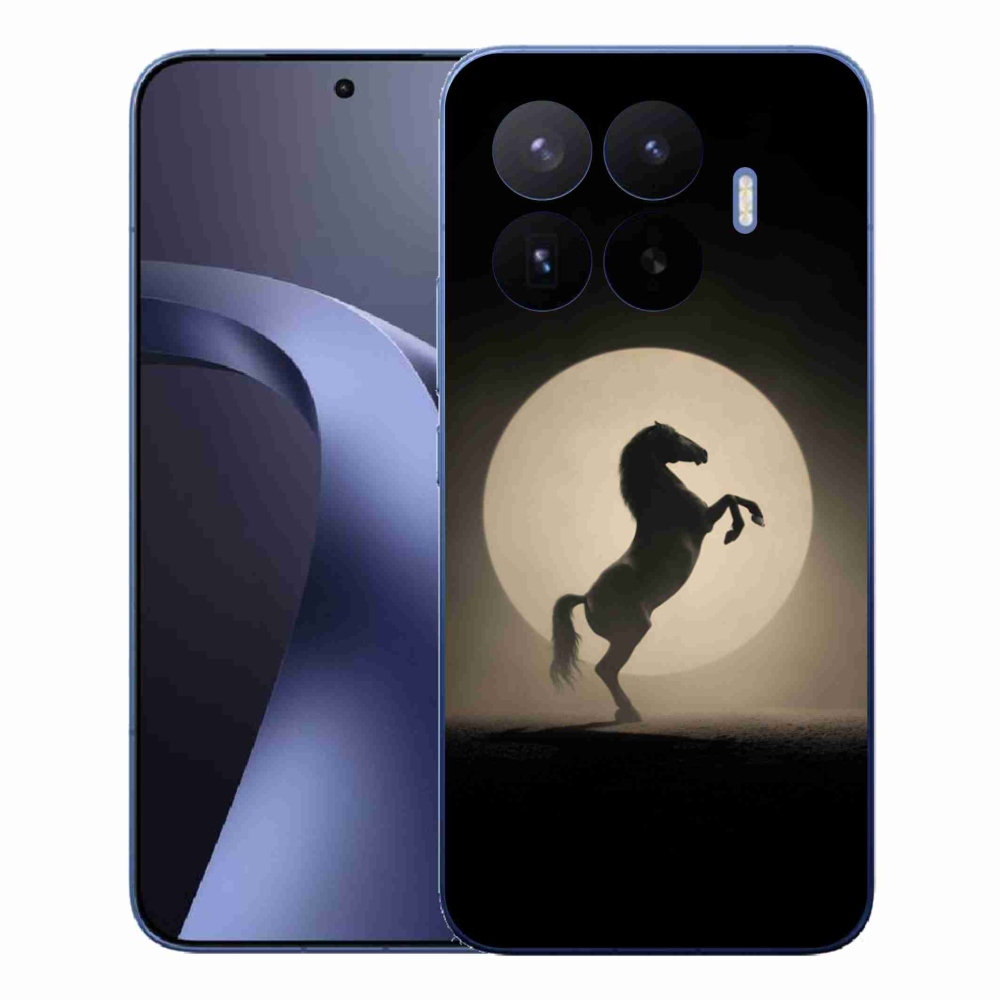 Gélový kryt mmCase na Xiaomi 17T Pro - kôň v siluete