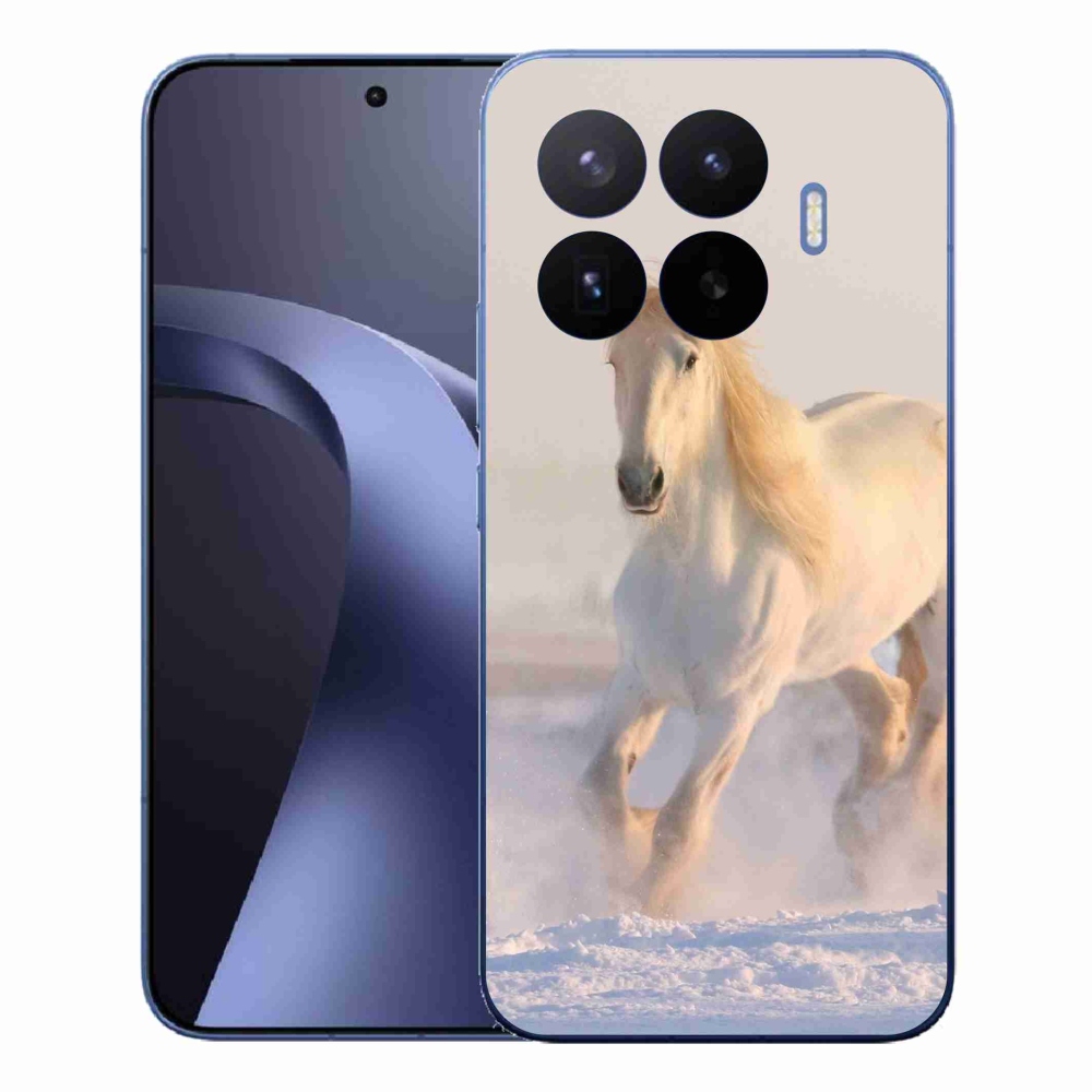 Gélový kryt mmCase na Xiaomi 17T Pro - kôň v snehu
