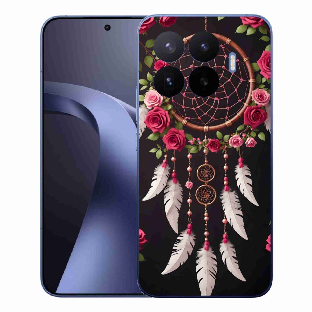 Gélový kryt mmCase na Xiaomi 17T Pro - lapač snov s ružami