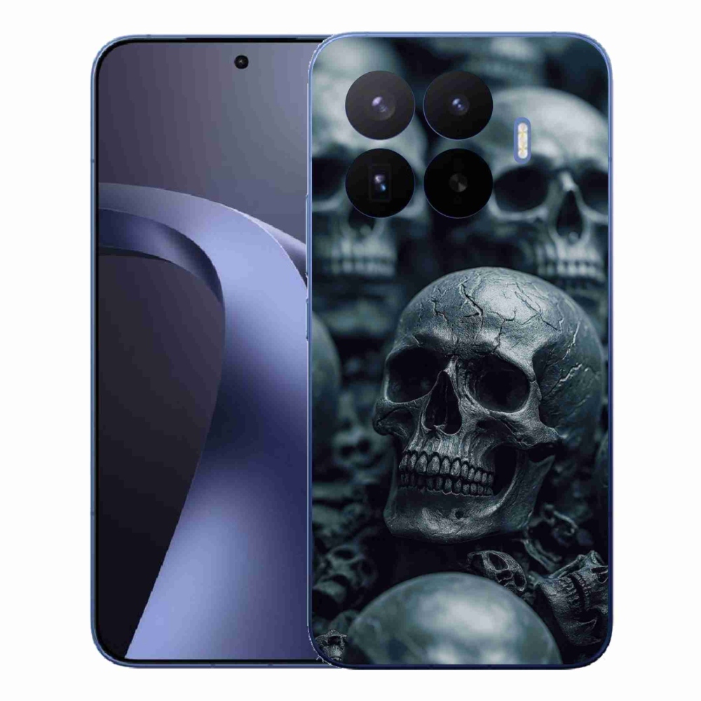 Gélový kryt mmCase na Xiaomi 17T Pro - lebka 2