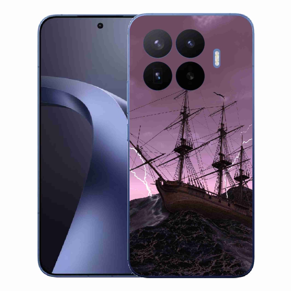 Gélový kryt mmCase na Xiaomi 17T Pre - loď v búrke