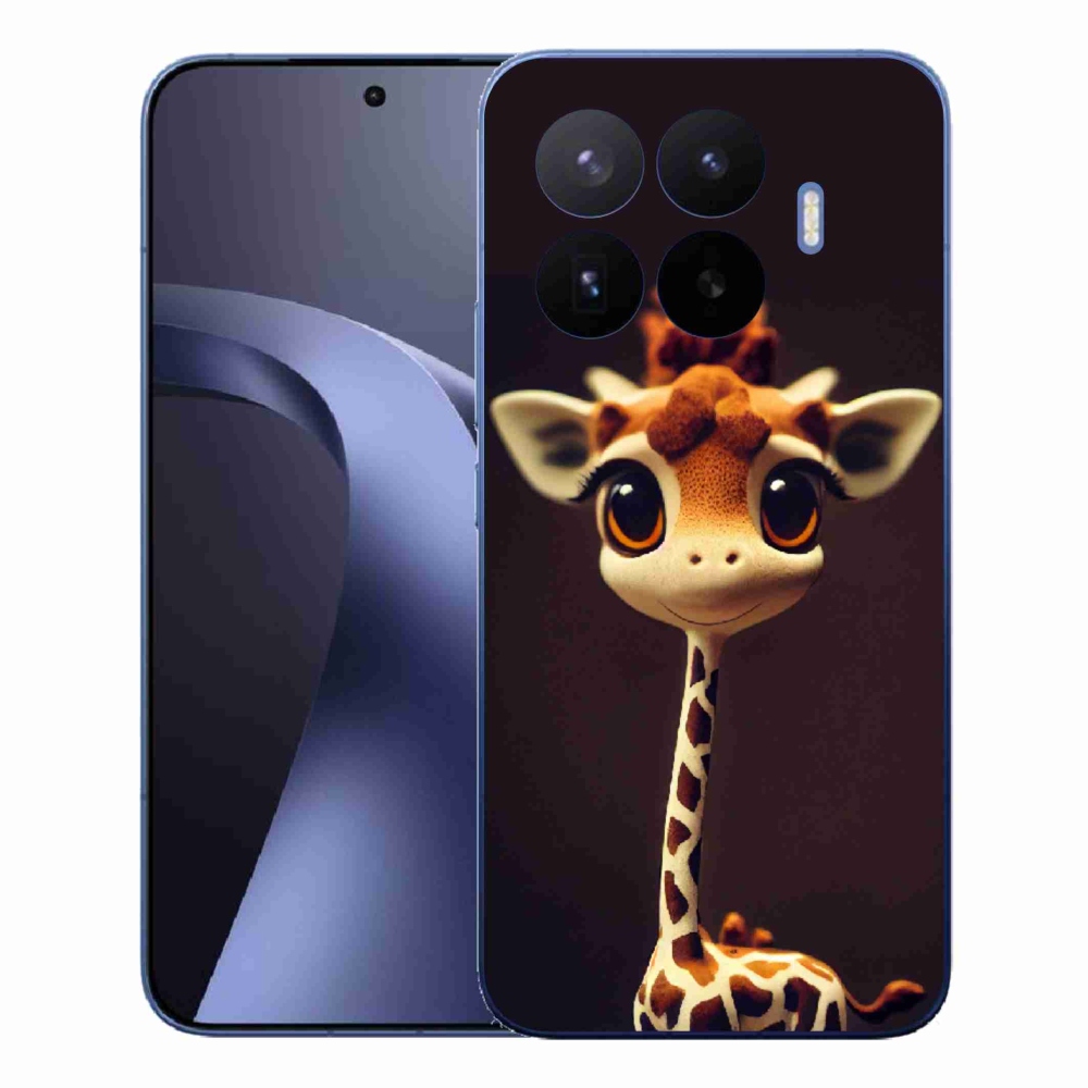 Gélový kryt mmCase na Xiaomi 17T Pro - malá žirafa