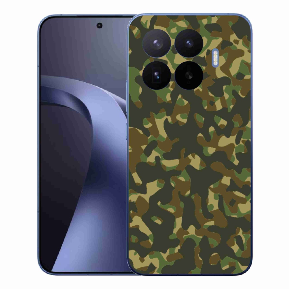Gélový kryt mmCase na Xiaomi 17T Pro - maskáčový vzor 1