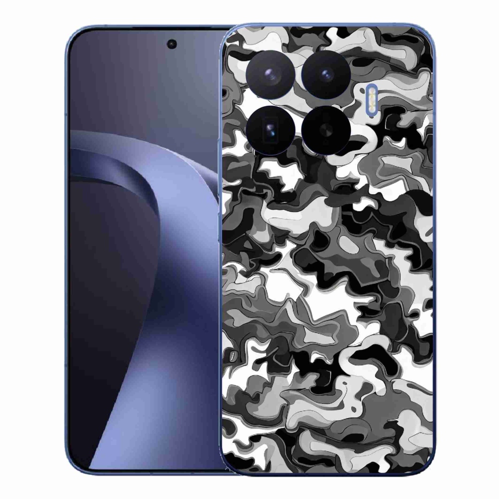 Gélový kryt mmCase na Xiaomi 17T Pro - maskáčový vzor 3
