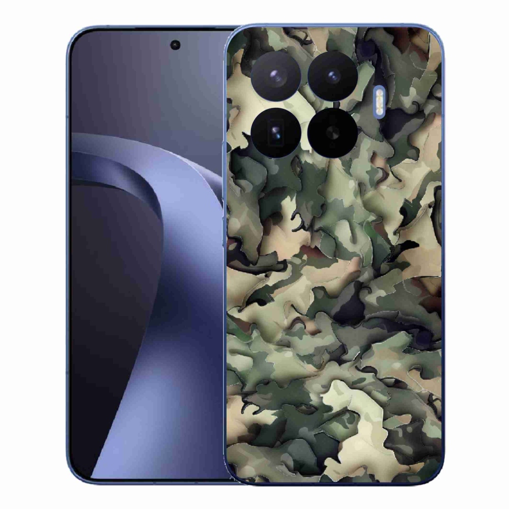 Gélový kryt mmCase na Xiaomi 17T Pro - maskáčový vzor 9