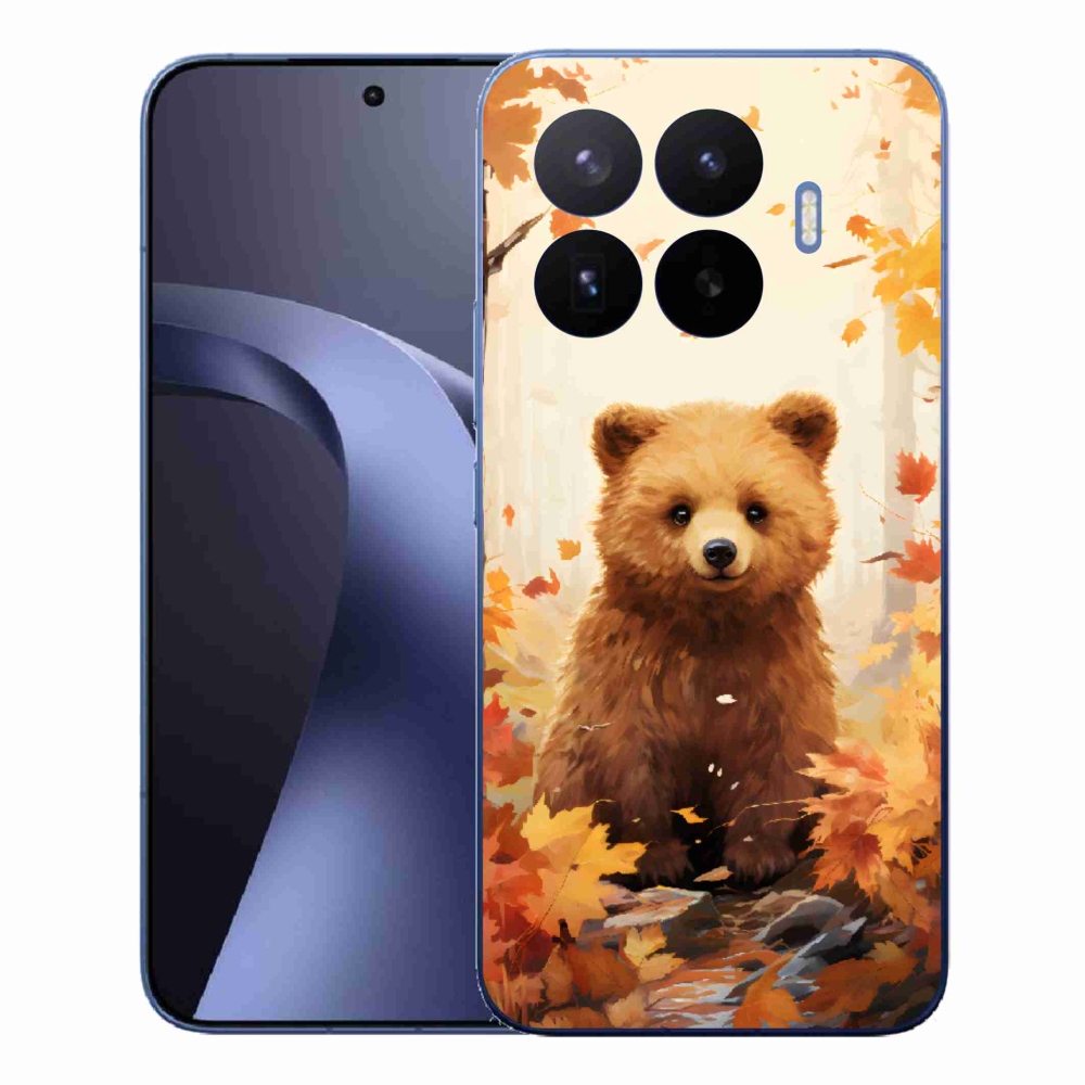 Gélový kryt mmCase na Xiaomi 17T Pro - medveď v lese