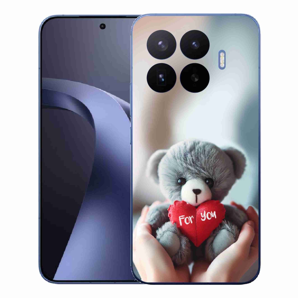 Gélový kryt mmCase na Xiaomi 17T Pro - medvedík pre zamilovaných