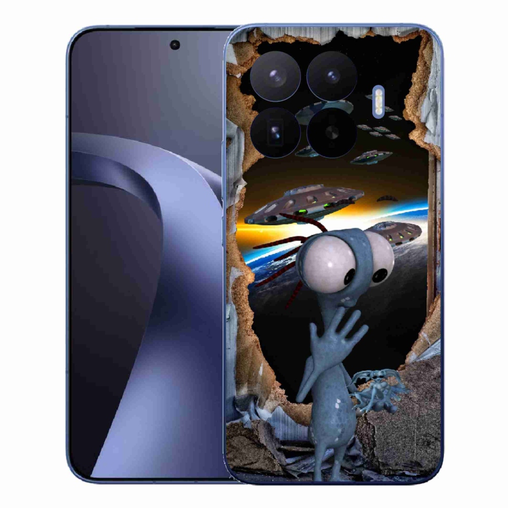 Gélový kryt mmCase na Xiaomi 17T Pro - mimozemšťan