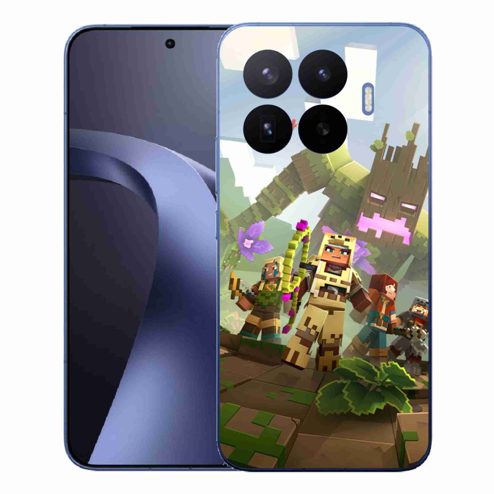 Gélový kryt mmCase na Xiaomi 17T Pro - minecraft 1