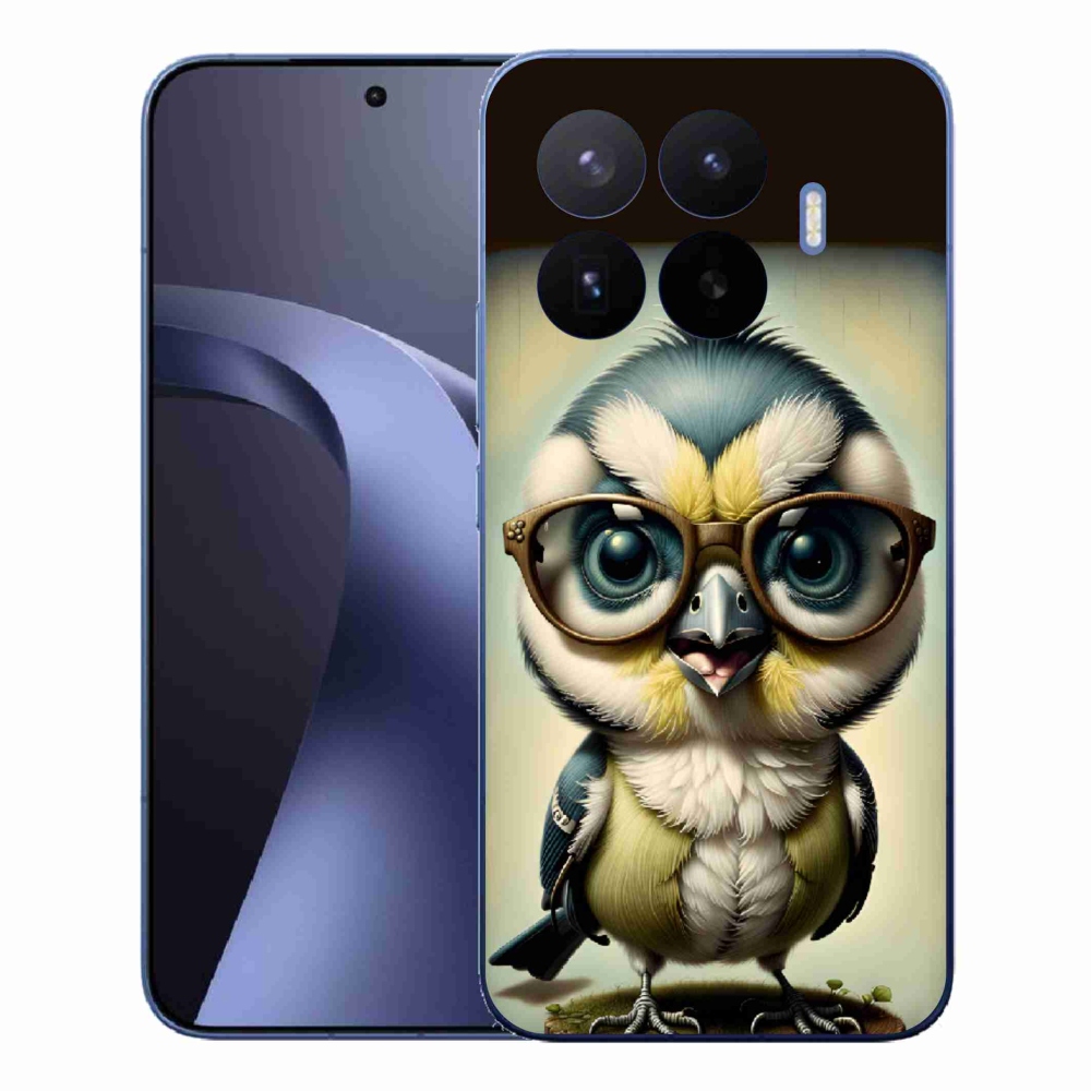 Gélový kryt mmCase na Xiaomi 17T Pro - mláďa s okuliarmi