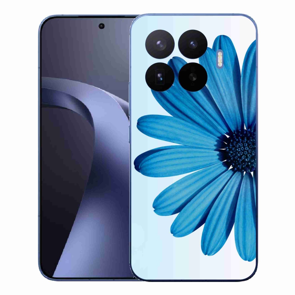 Gélový kryt mmCase na Xiaomi 17T Pro - modrá margaréta