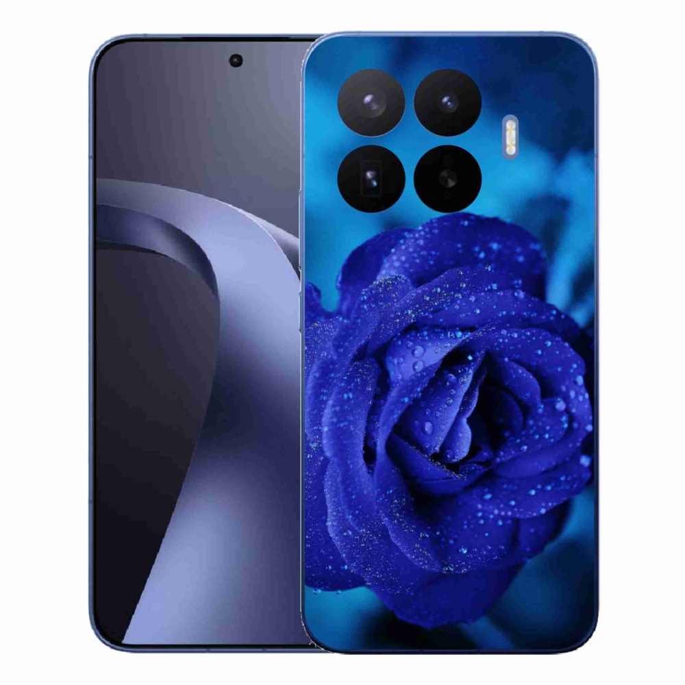 Gélový kryt mmCase na Xiaomi 17T Pro - modrá ruža