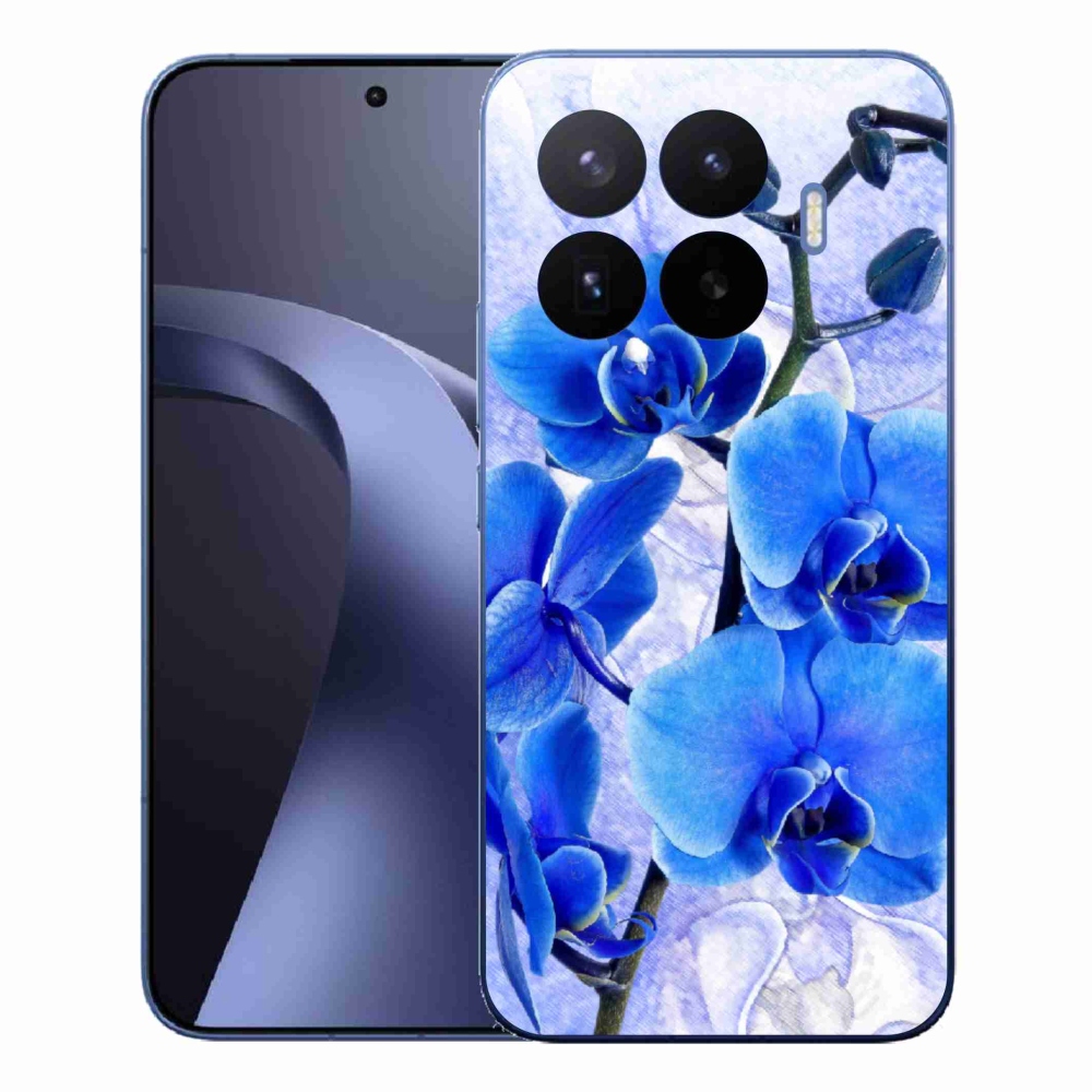 Gélový kryt mmCase na Xiaomi 17T Pro - modré kvety