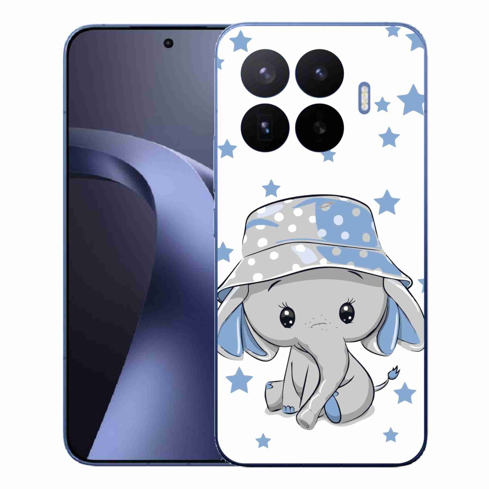 Gélový kryt mmCase na Xiaomi 17T Pro - modrý slon