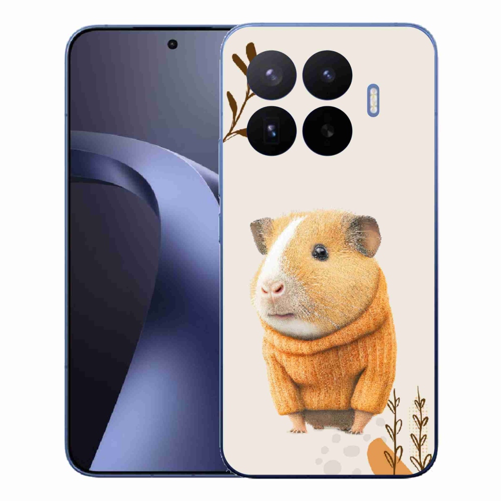 Gélový kryt mmCase na Xiaomi 17T Pro - morča vo svetri