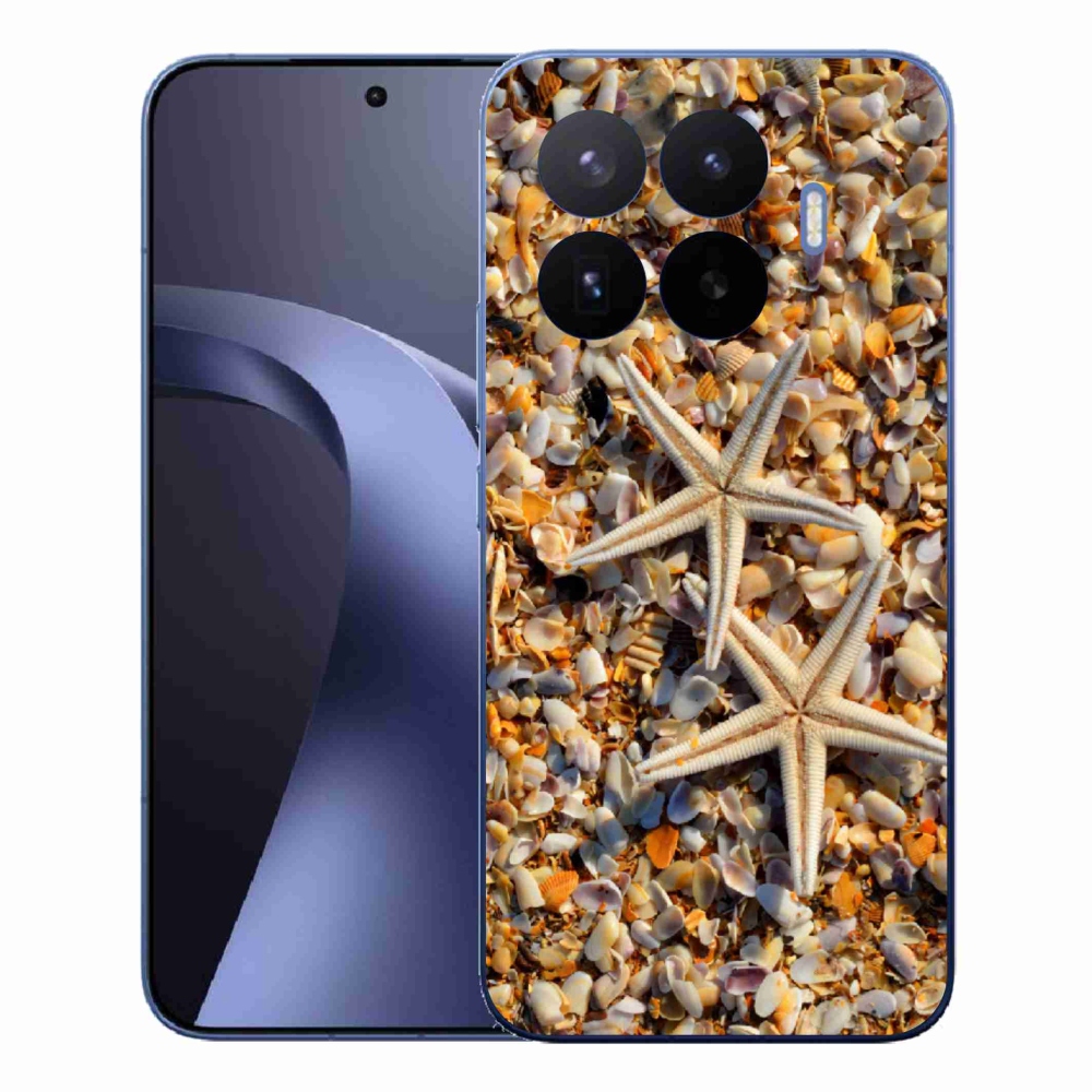 Gélový kryt mmCase na Xiaomi 17T Pro - morské hviezdice