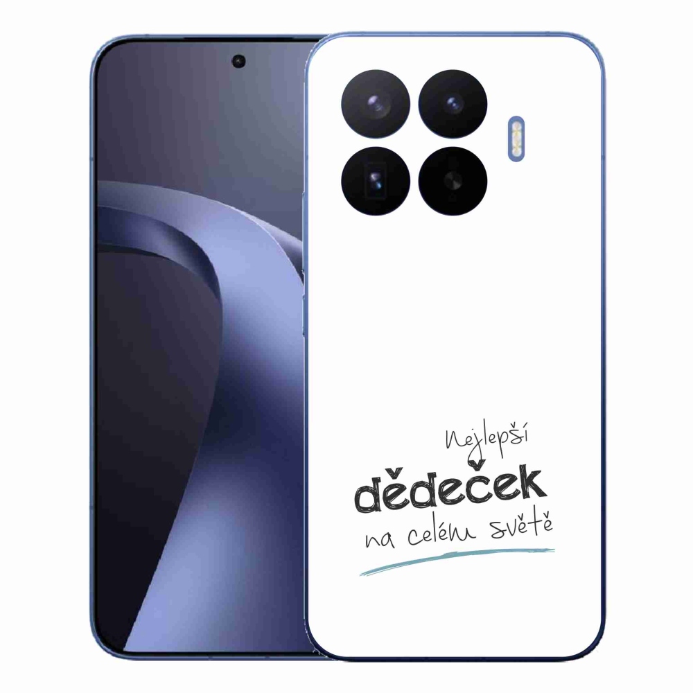 Gélový kryt mmCase na Xiaomi 17T Pro - najlepší dedko 3 biele pozadie