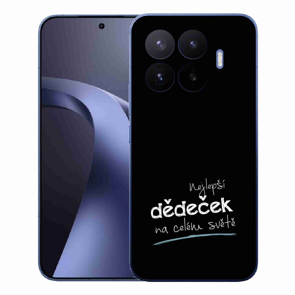 Gélový kryt mmCase na Xiaomi 17T Pro - najlepší dedko 3 čierne pozadie