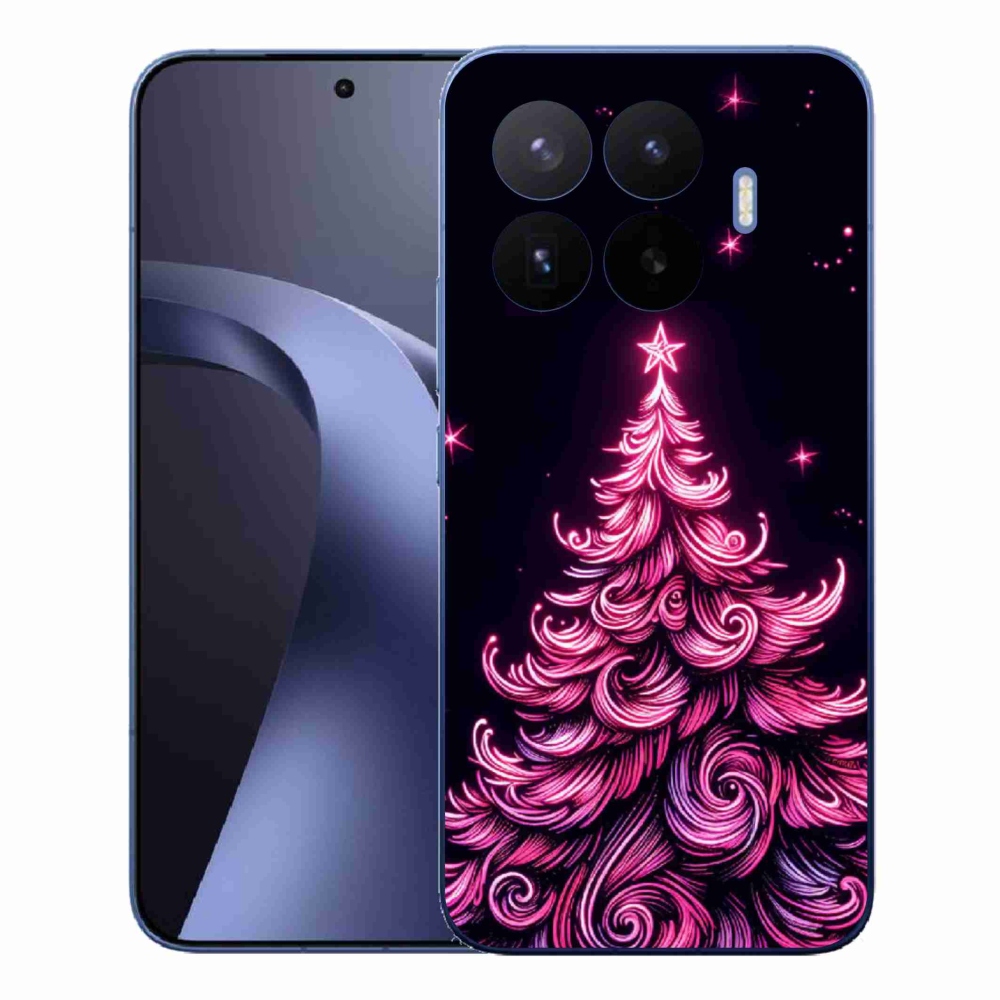 Gélový kryt mmCase na Xiaomi 17T Pro - neónový vianočný stromček 2