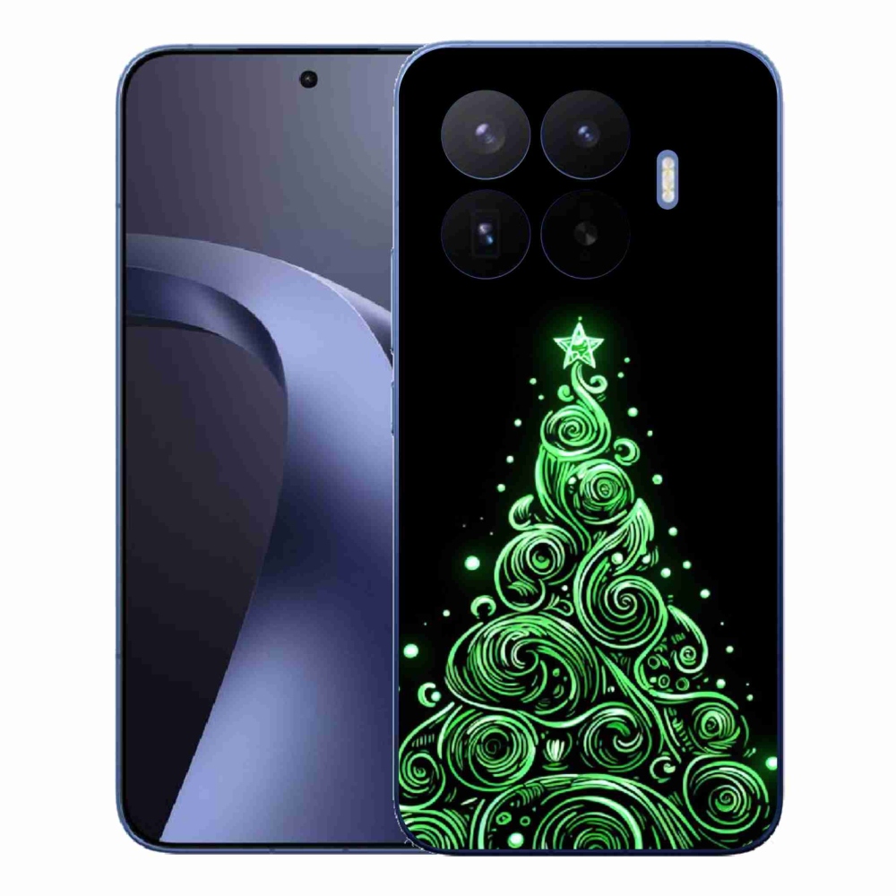 Gélový kryt mmCase na Xiaomi 17T Pro - neónový vianočný stromček 3