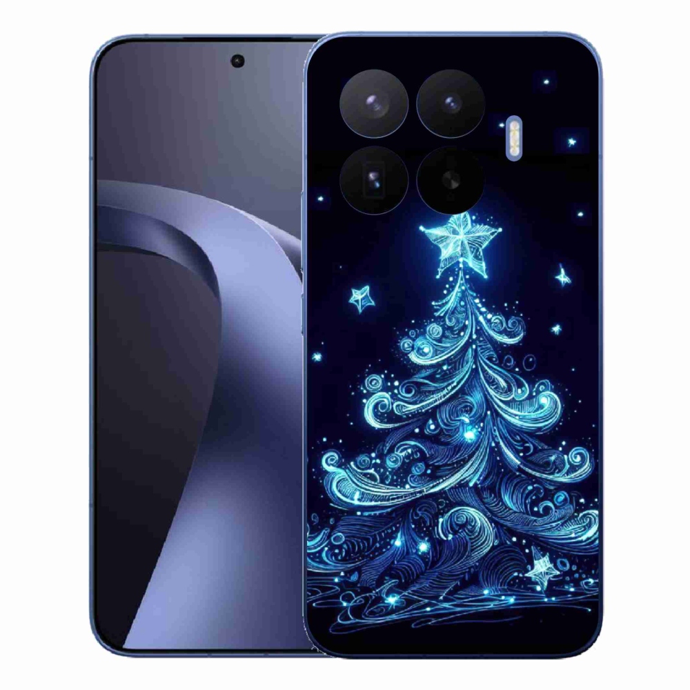Gélový kryt mmCase na Xiaomi 17T Pro - neónový vianočný stromček 4
