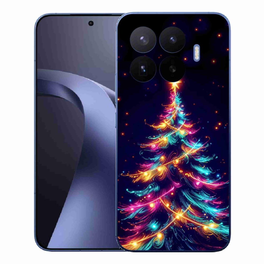 Gélový kryt mmCase na Xiaomi 17T Pro - neónový vianočný stromček