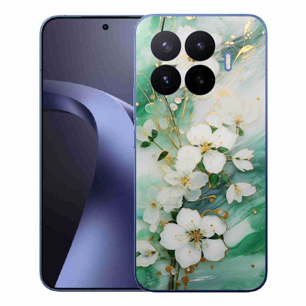 Gélový kryt mmCase na Xiaomi 17T Pro - nežné kvety