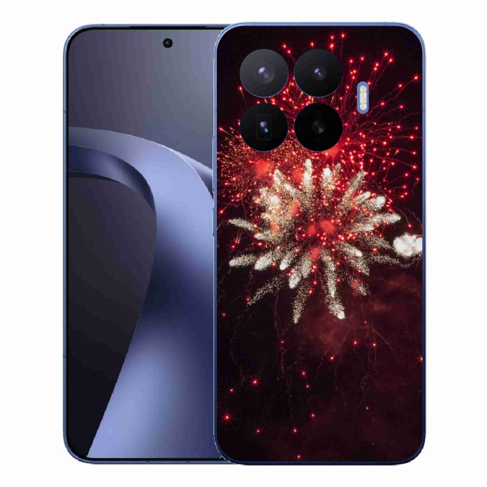 Gélový kryt mmCase na Xiaomi 17T Pro - ohňostroj
