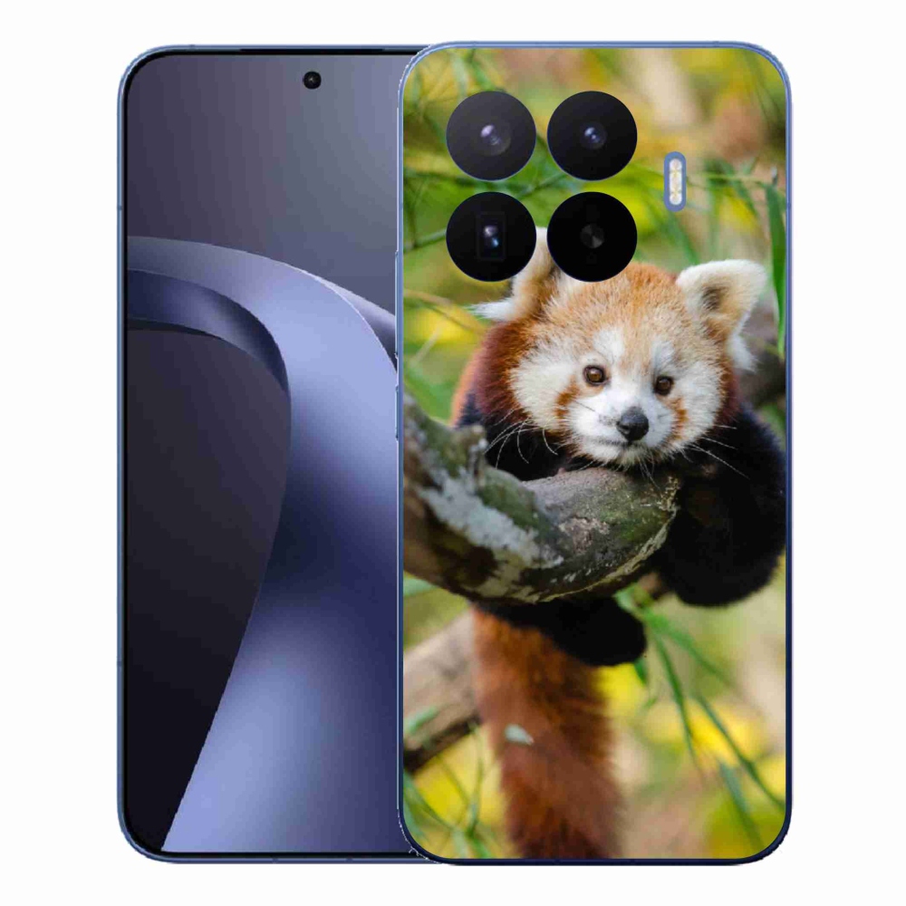 Gélový kryt mmCase na Xiaomi 17T Pro - panda červená