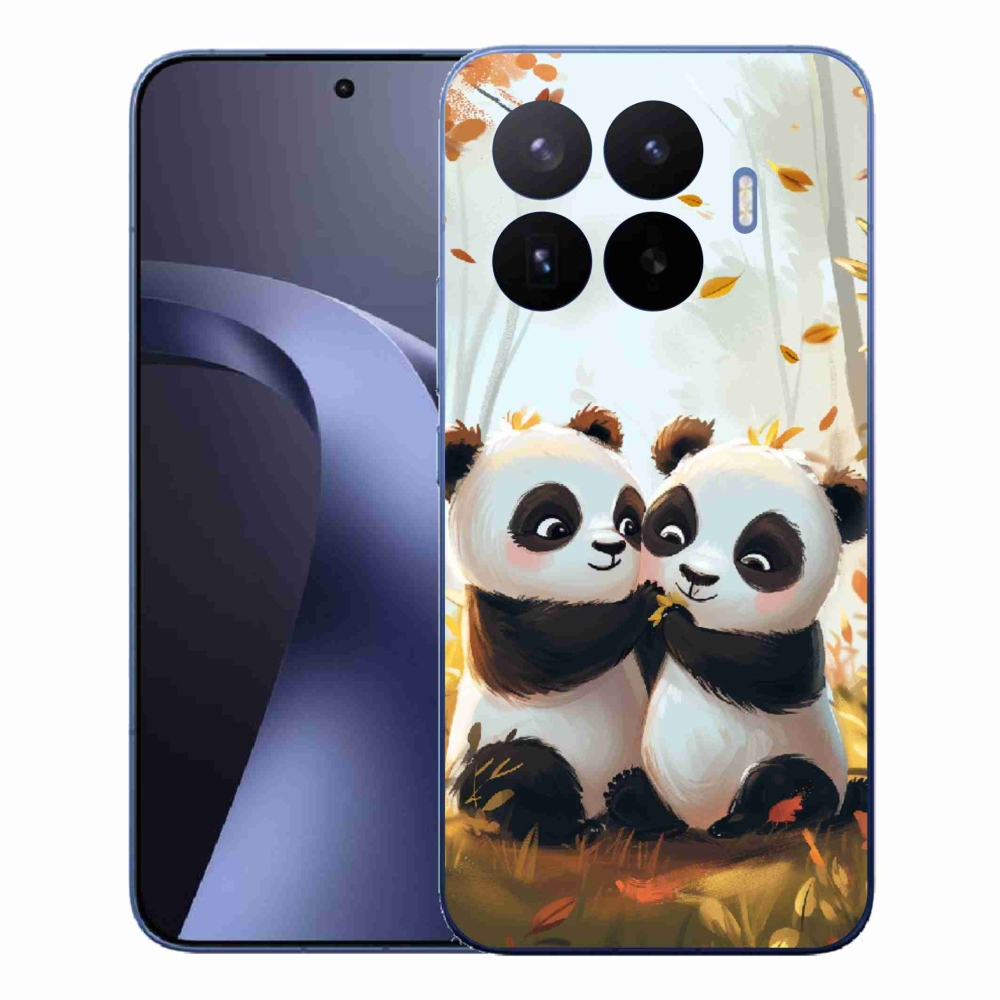 Gélový kryt mmCase na Xiaomi 17T Pro - pandy