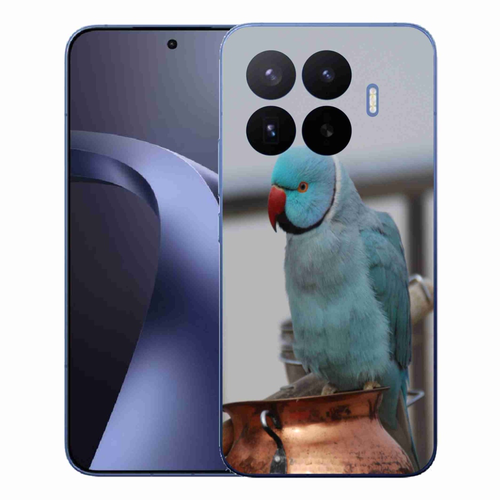 Gélový kryt mmCase na Xiaomi 17T Pro - papagáj Alexandr modrý