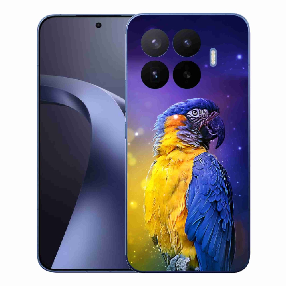 Gélový kryt mmCase na Xiaomi 17T Pro - papagáj ara 1