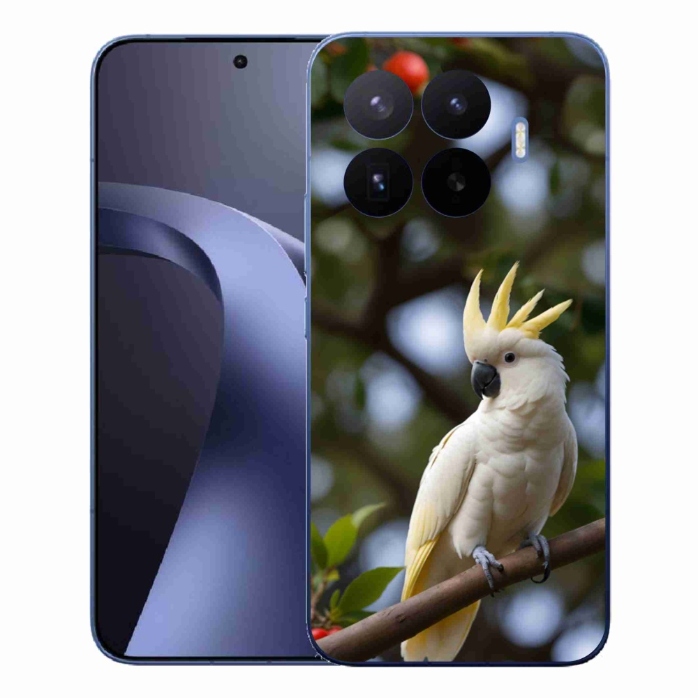 Gélový kryt mmCase na Xiaomi 17T Pro - papagáj kakadu 3