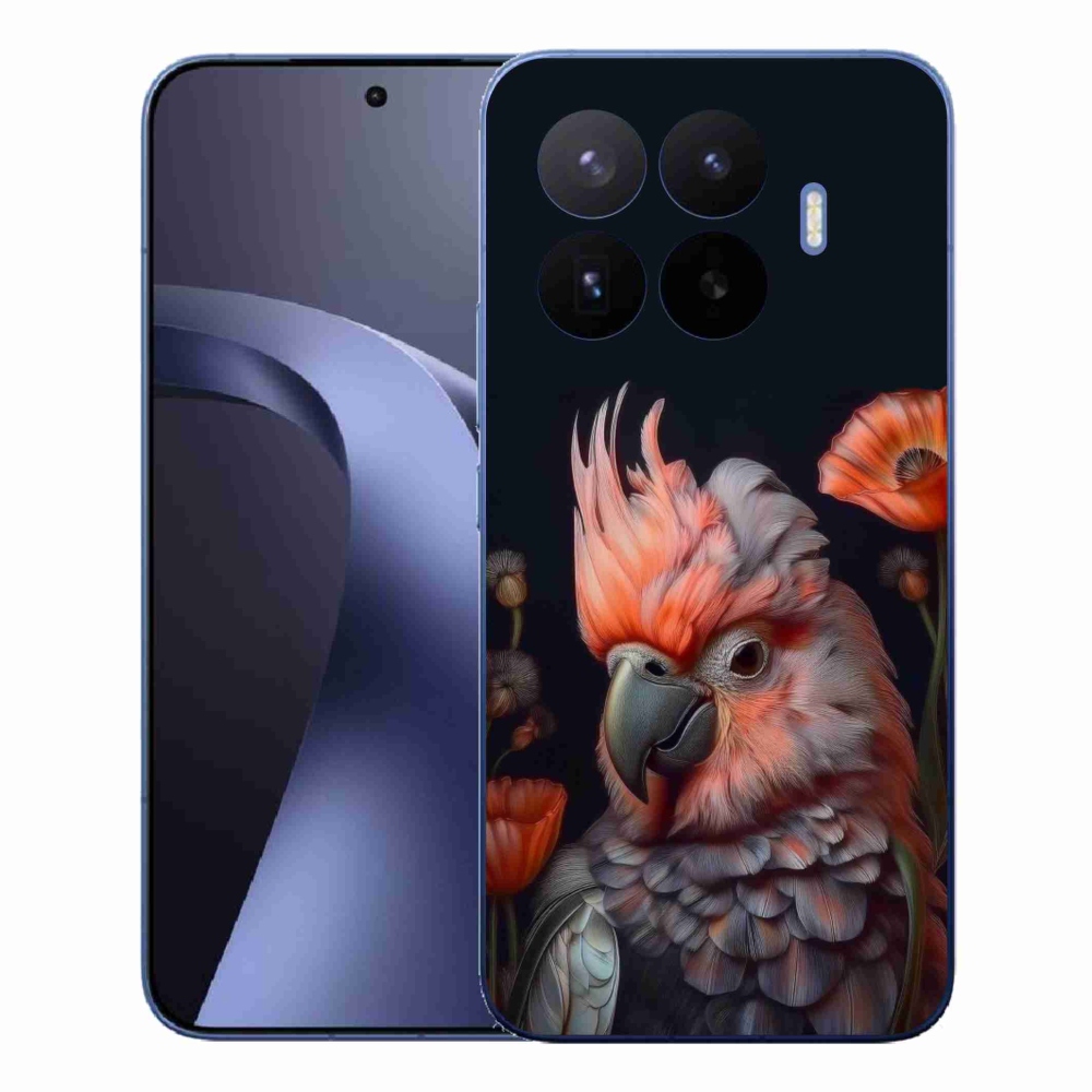 Gélový kryt mmCase na Xiaomi 17T Pro - papagáj kakadu vo farbách