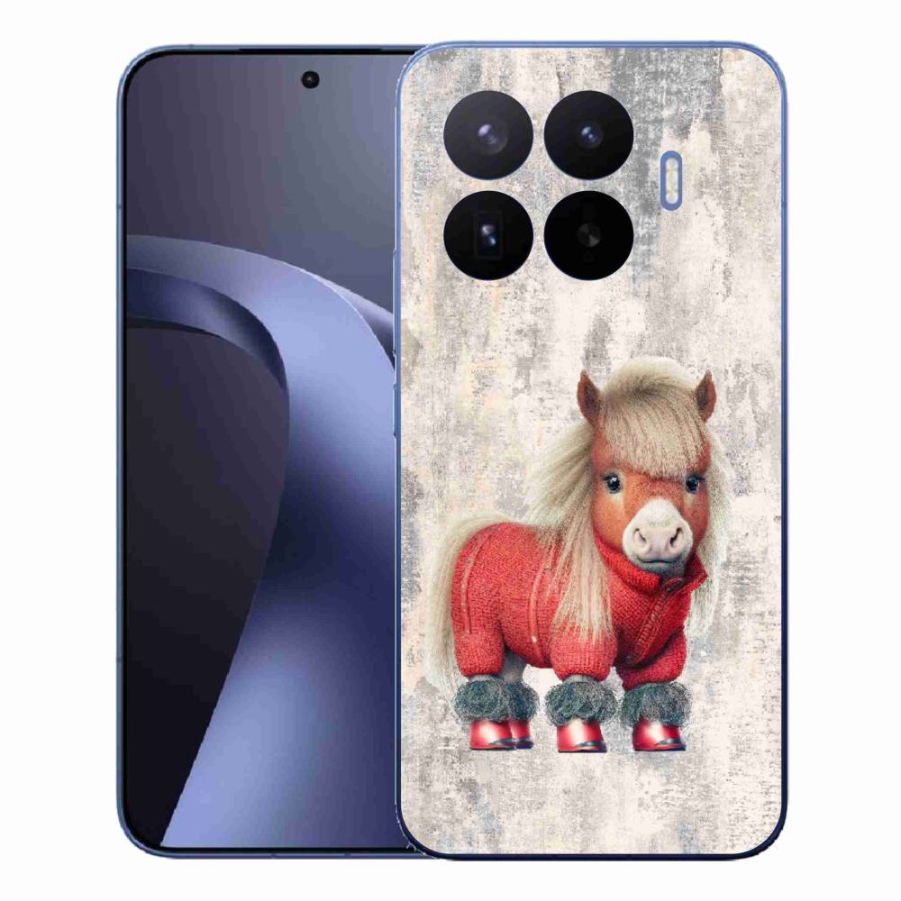 Gélový kryt mmCase na Xiaomi 17T Pro - poník vo svetri